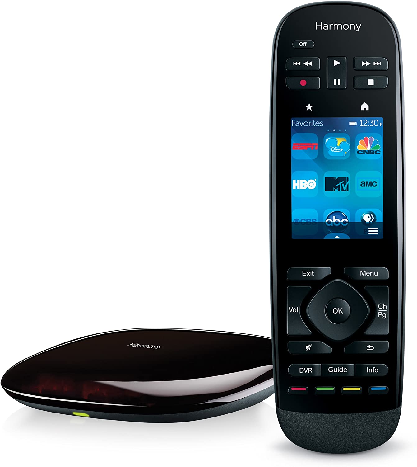 Logitech Harmony Ultimate All in One Remote with Customizable Touch Screen and Closed Cabinet RF Control