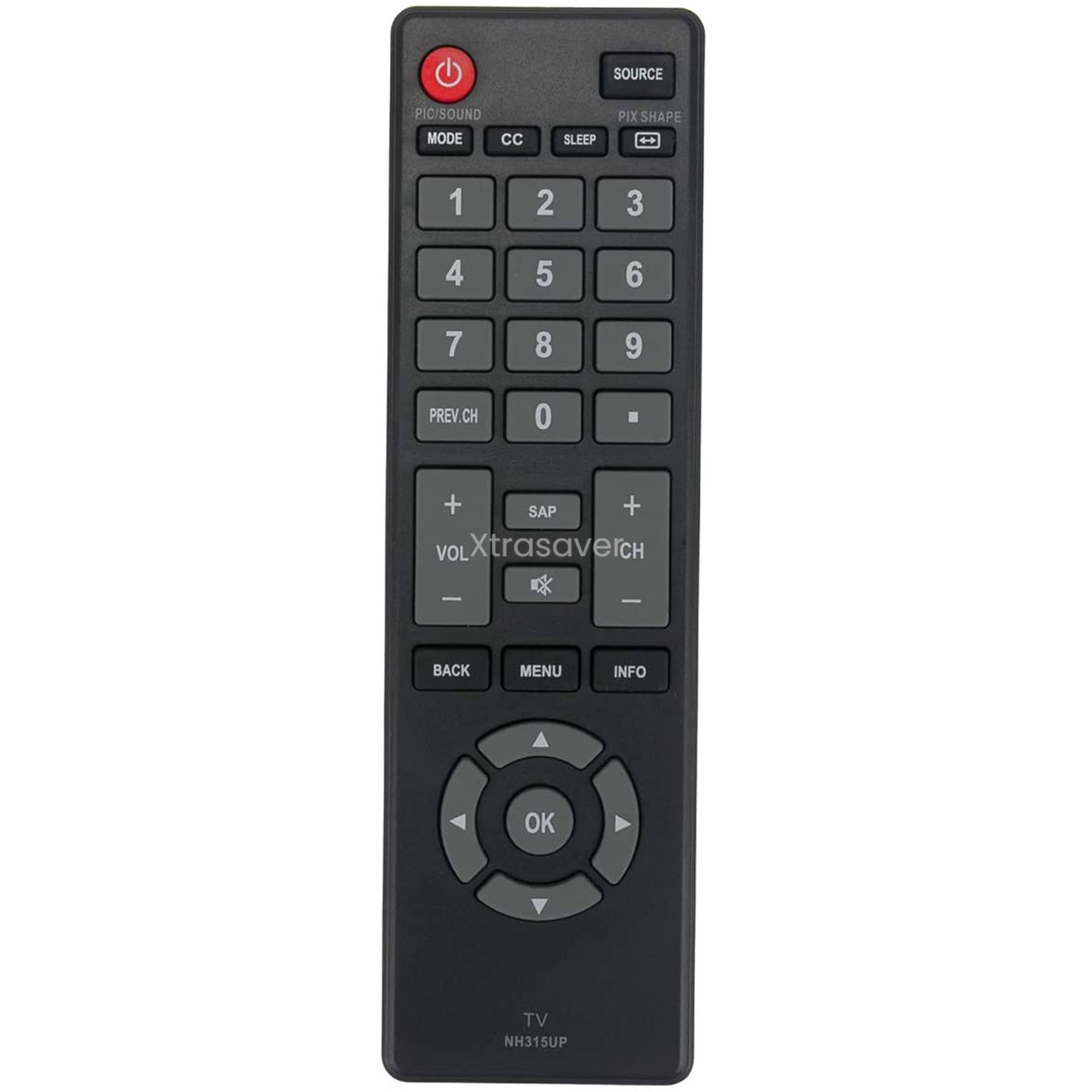 Sanyo Remote, Sanyo TV Codes
