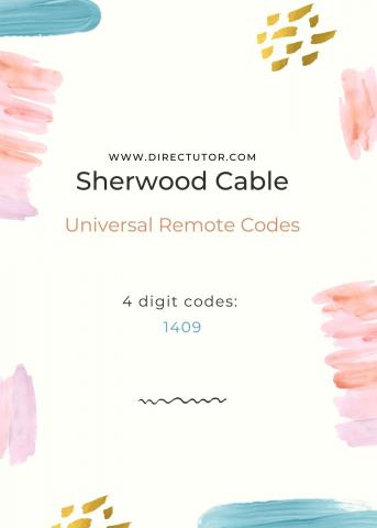 Sherwood TV remote codes, SHERWOOD Remote Codes,VIZIO Universal Remote Codes